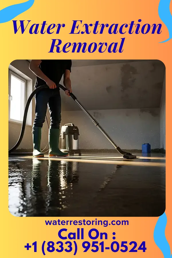 Water Extraction Removal in Union City, MI